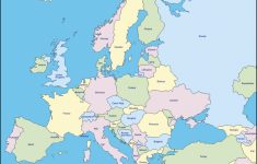 Free Europe Map Printable~ Blank, With Countries, And Other Formats – Europe Map Puzzle Printable