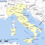 Free Maps Of Italy – Mapswire   Printable Map Of Italy