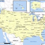 Free Maps Of The United States – Mapswire   Printable Map Of The Usa With States And Cities