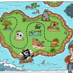 Free Pirate Treasure Maps For A Pirate Birthday Party Treasure Hunt   Children&#039;s Treasure Map Printable