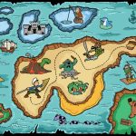 Free Pirate Treasure Maps For A Pirate Birthday Party Treasure Hunt   Children's Treasure Map Printable
