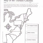 Free Printable 13 Colonies Map … | Activities | 7Th G…   Map Of The 13 Original Colonies Printable