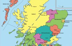 Printable Map Of Scotland