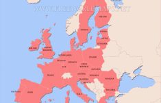 Free Printable Map Of Europe