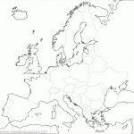 Free Printable Maps Of Europe   Free Printable Map Of Europe