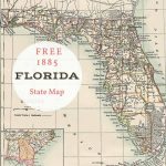 Free Printable Old Map Of Florida From 1885. #map #usa | Maps And   Free Florida Map