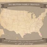 Free Printable United States Travel Map   Printable Travel Maps