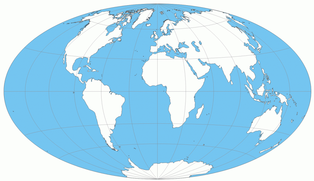 Free Printable World Maps - Free Printable Large World Map Poster