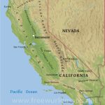 Free World Maps | Homeschool Maps And Geography | California Map   Sierra California Map
