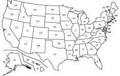 Printable Usa Map Blank