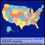 Full Usa America For Use With Garmin Gps/sat Nav Map Gps New Maps   Sat Nav With Florida Maps