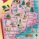 Fun Map Of The State Of Maine! We Are Located In Madison, Near   Printable Map Of Maine Coast