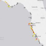 Fwc Provides Enhanced, Interactive Map To Track Red Tide   Coral Beach Florida Map