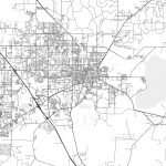 Gainesville, Florida   Area Map   Light   Map Of Gainesville Florida And Surrounding Cities