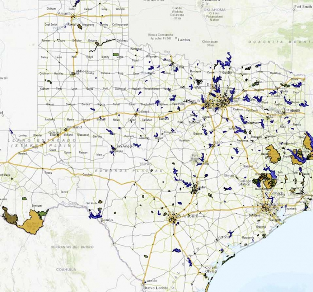 Geographic Information Systems (Gis) - Tpwd - Texas Parcel Map