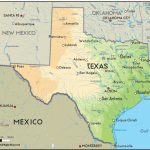 Geographical Map Of Texas And Texas Geographical Maps   Live Map Of Texas