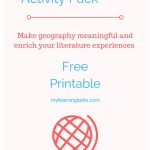 Geography Story Map Activity – Learning Table   Free Printable Story Map