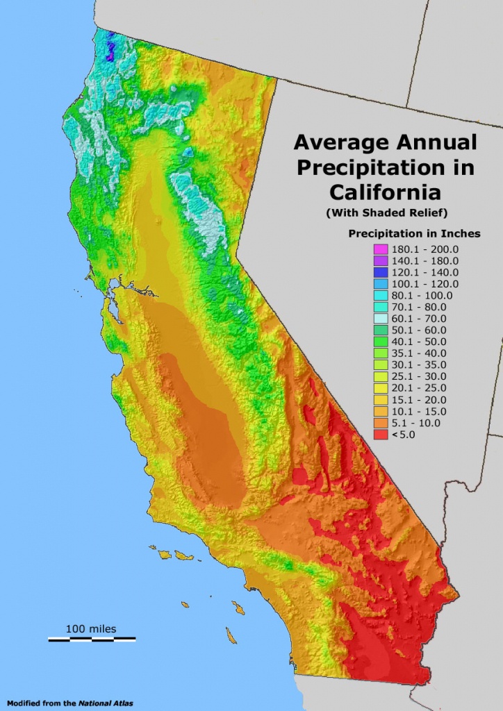 Geology Cafe California Temperature Map Today 