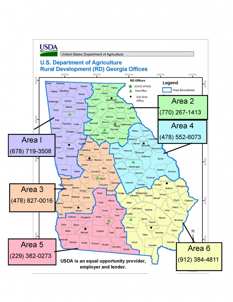 Georgia | Usda Rural Development - Usda Rural Development Map Florida