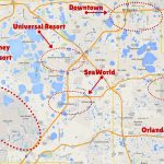 Getting Around The Orlando Theme Parks   The Trusted Traveller   Florida Theme Parks On A Map