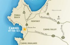 Monterey Bay California Map