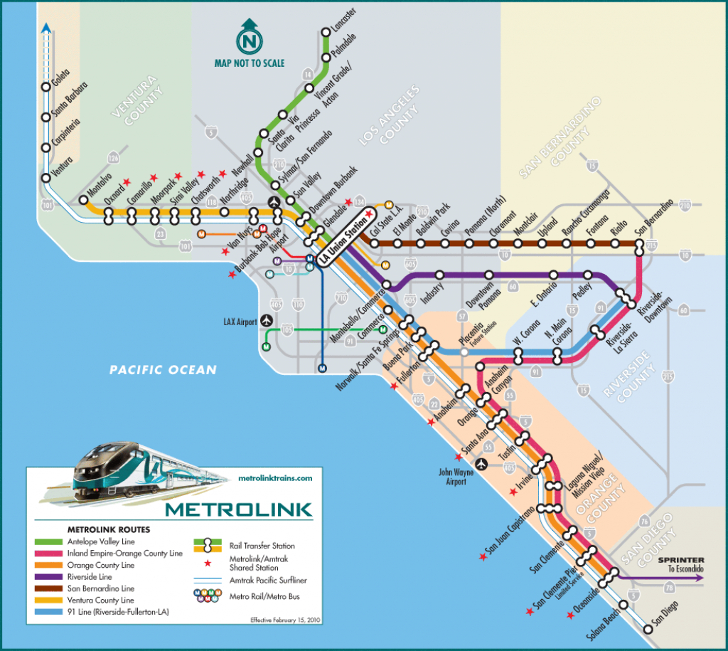 Getting To Little Tokyo | Soha Conference - Southern California Train Map