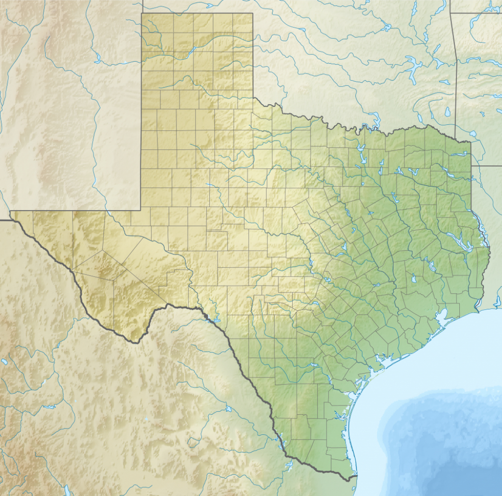 Glenn Springs, Texas - Wikipedia - Spring Texas Map