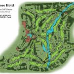 Golf Course Map   The Biltmore Hotel Miami   Florida Golf Courses Map