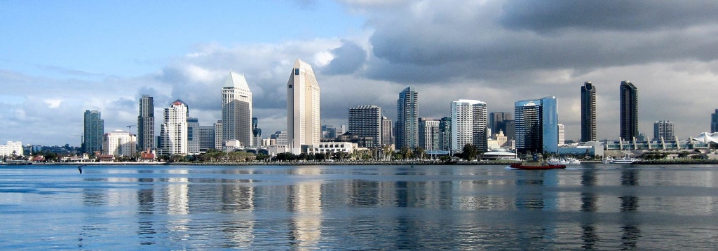 Google Map Of The City Of San Diego, California - Nations Online Project - City Map Of San Diego California