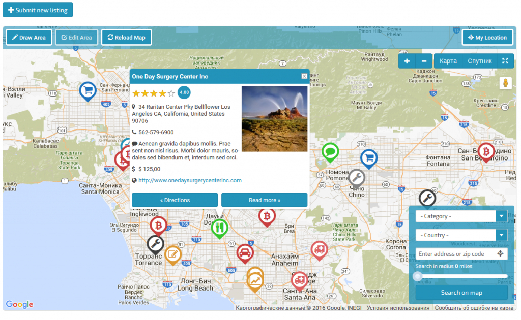 Google Maps Locator Plugin For WordPressshamalli | Codecanyon - Google Maps Calabasas California