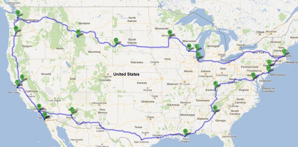 Google Maps Road Trip Usa - Capitalsource - California Road Map Google