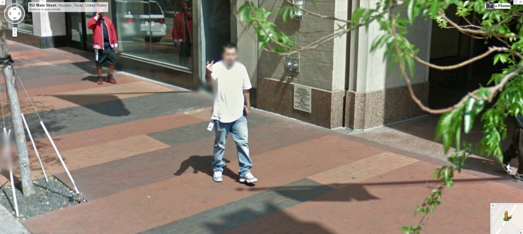 Google Maps Street View Houston Captures A Bird Of A Different - Google Maps Street View Houston Texas