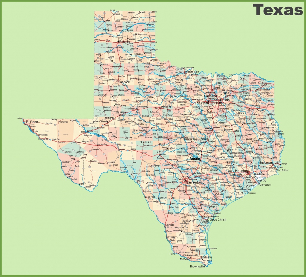 Google Maps Texas Cities Road Map Of Texas With Cities – Secretmuseum - Google Maps Texas