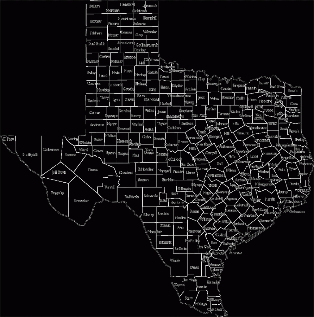 Google Maps Texas Counties Map Of Texas Counties And Cities With - Google Maps Texas Cities
