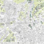 Granada Tourist Map   Detailed Monuments, Places And Sightseeing Map   Printable Street Map Of Granada Spain
