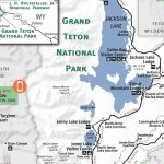 Grand Teton & Yellowstone National Park Map   Jackson Hole Traveler   Printable Map Of Grand Teton National Park