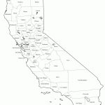 Graphics : Us States Outline With County Lines County Names Maps   California Map With County Lines
