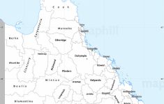 Printable Map Of Queensland