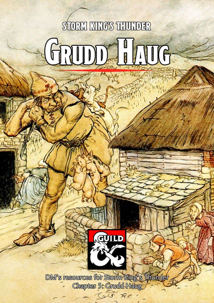 Grudd Haug - A Storm King&amp;#039;s Thunder Dm&amp;#039;s Resource - Dungeon Masters - Storm King&amp;#039;s Thunder Printable Maps