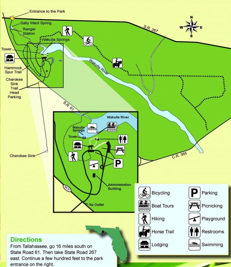 Guide To Springs In North Florida - Central Florida Springs Map