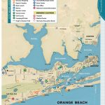 Gulf Shores & Orange Beach 2013 Official Vacation Guide   Orange Beach Florida Map