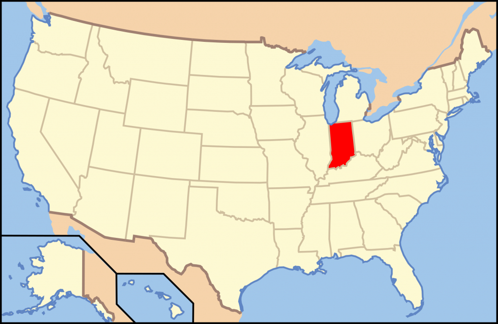 Gun Laws In Indiana - Wikipedia - Texas Chl Reciprocity Map 2018