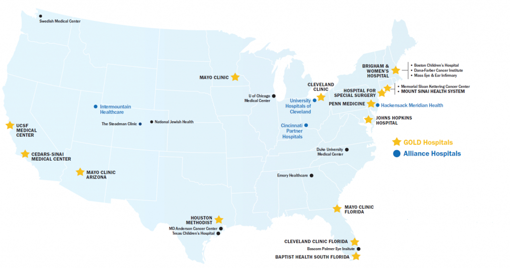 Healthnetwork Foundation - Texas Children&amp;#039;s Hospital Map