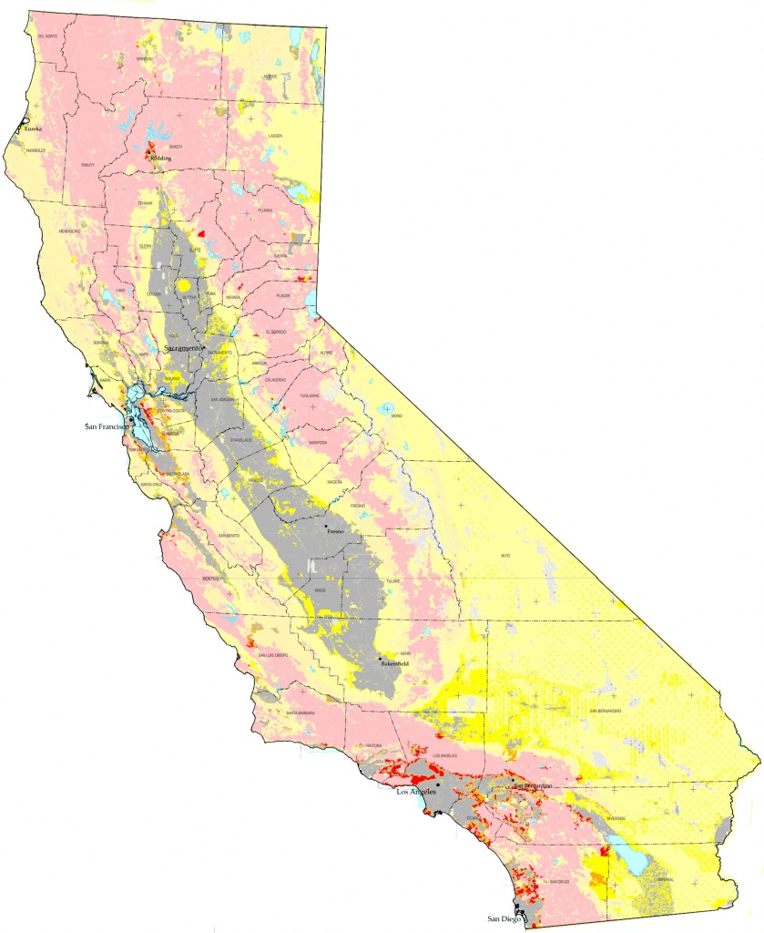 Here Are The Areas Of Southern California With The Highest Fire - California Fire Zone Map