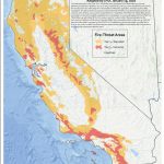Here Is Where Extreme Fire Threat Areas Overlap Heavily Populated   State Of California Fire Map