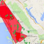 Here S A Pg E Map Showing Where The Power Currently Out Curbed Sf   Pge Outages Map California