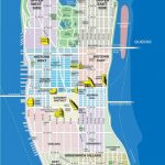 High Resolution Map Of Manhattan For Print Or Download | Usa Travel   Printable Map Of Manhattan Nyc