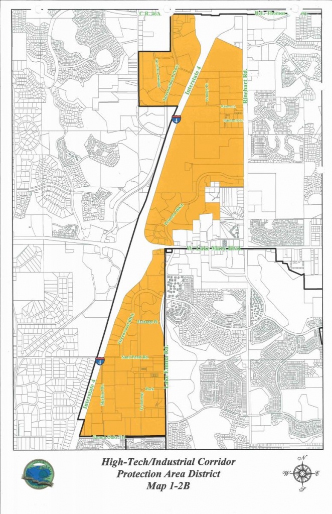 High-Tech/industrial Corridor | Lake Mary, Fl - Lake Mary Florida Map