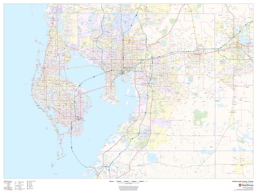 Hillsborough County, Florida Map - Sun City Florida Map