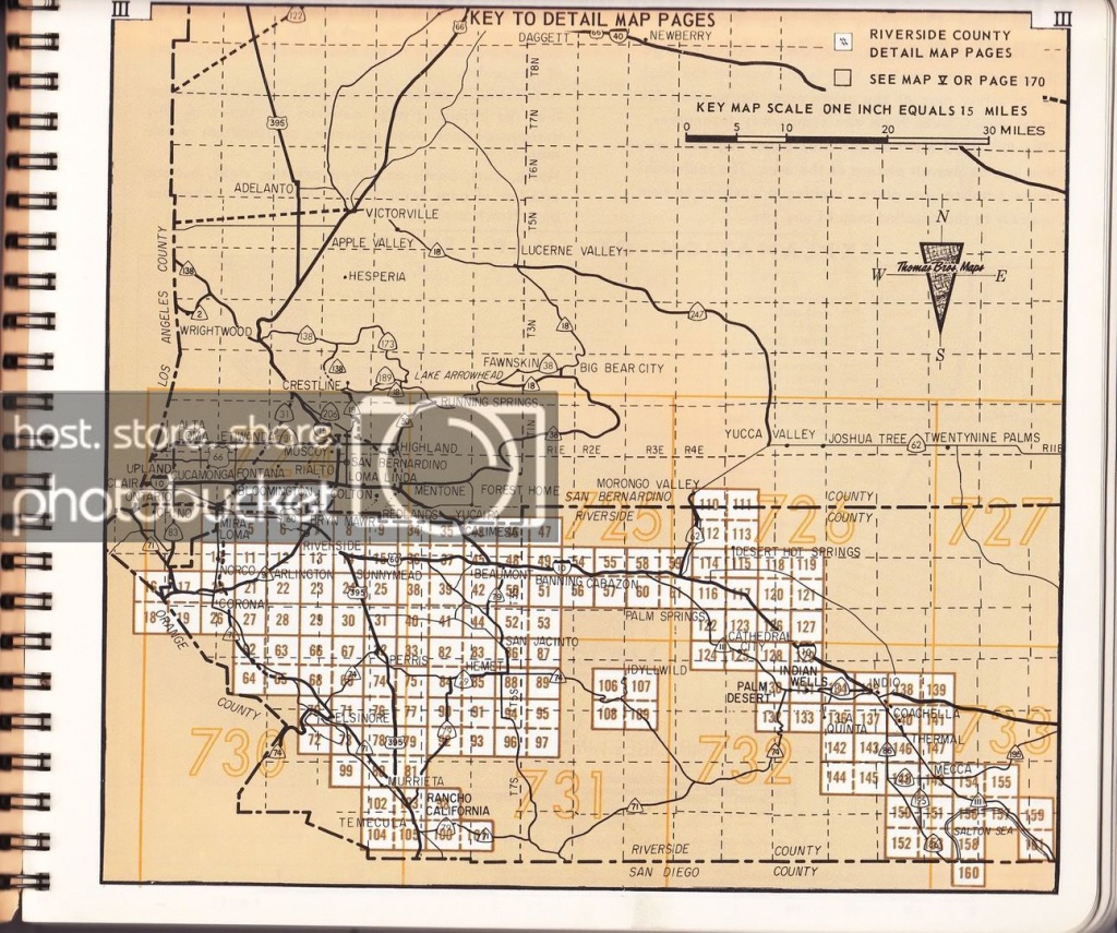 Historic Thomas Brothers Maps (56K Warning) - Thomas Guide Southern California Arterial Map